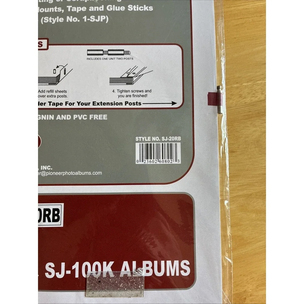 PIONEER refill scrapbook